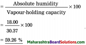 Maharashtra Board Class 8 Geography Solutions Chapter 3 Humidity and Clouds 6