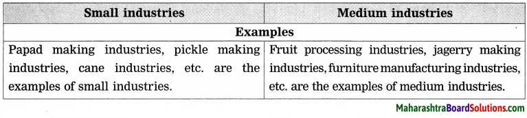 Maharashtra Board Class 8 Geography Solutions Chapter 8 Industries 6