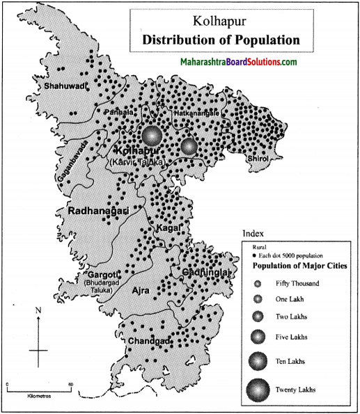 Maharashtra Board Class 9 Geography Solutions Chapter 1 Distributional Maps 8