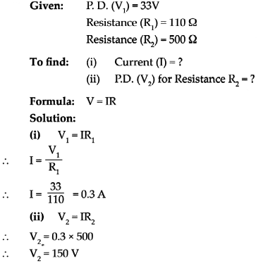 Maharashtra Board Class 9 Science Solutions Chapter 3 Current Electricity 17