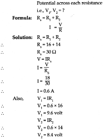Maharashtra Board Class 9 Science Solutions Chapter 3 Current Electricity 20