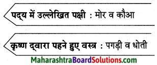 Maharashtra Board Class 10 Hindi Lokvani Solutions Chapter 6 अति सोहत स्याम जू 6