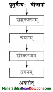 Maharashtra Board Class 10 Sanskrit Anand Solutions Chapter 1 आद्यकृषक पृथुवैन्य 10