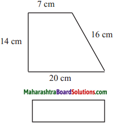 Maharashtra Board Class 5 Maths Solutions Chapter 12 Perimeter and Area Problem Set 48 1