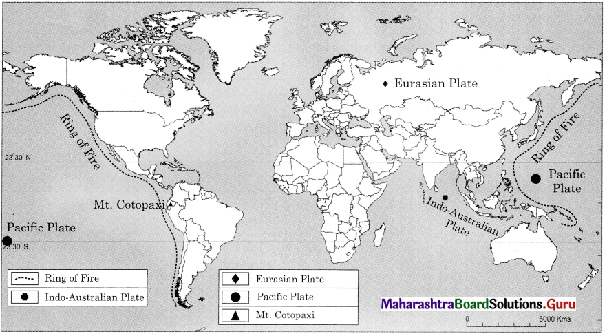 Maharashtra Board Class 11 Geography Important Questions Chapter 1 Earth Movements 1