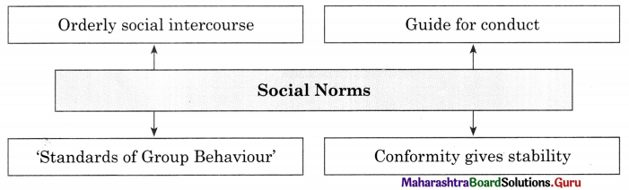 Maharashtra Board Class 11 Sociology Important Questions Chapter 3 Basic Concepts in Sociology 12