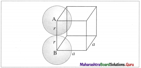 Maharashtra Board Class 12 Chemistry Solutions Chapter 1 Solid State 9