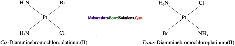Maharashtra Board Class 12 Chemistry Solutions Chapter 9 Coordination Compounds 7