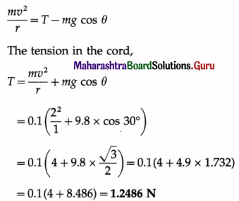 Maharashtra Board Class 12 Physics Important Questions Chapter 1 Rotational Dynamics 102