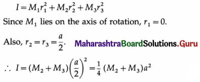 Maharashtra Board Class 12 Physics Important Questions Chapter 1 Rotational Dynamics 107