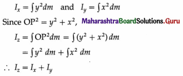 Maharashtra Board Class 12 Physics Important Questions Chapter 1 Rotational Dynamics 120