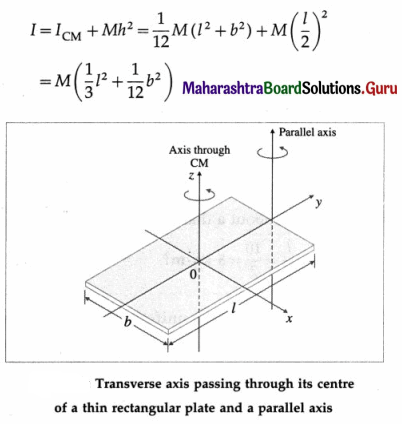 Maharashtra Board Class 12 Physics Important Questions Chapter 1 Rotational Dynamics 150
