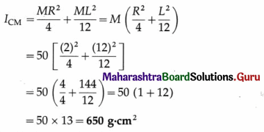 Maharashtra Board Class 12 Physics Important Questions Chapter 1 Rotational Dynamics 155