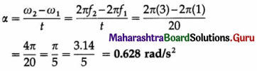 Maharashtra Board Class 12 Physics Important Questions Chapter 1 Rotational Dynamics 25