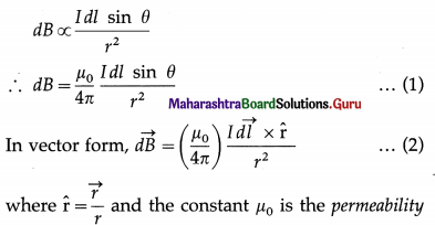 Maharashtra Board Class 12 Physics Important Questions Chapter 10 Magnetic Fields due to Electric Current 33