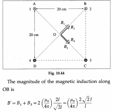 Maharashtra Board Class 12 Physics Important Questions Chapter 10 Magnetic Fields due to Electric Current 64