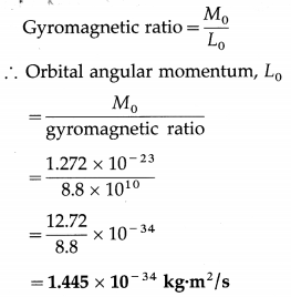 Maharashtra Board Class 12 Physics Important Questions Chapter 11 Magnetic Materials 8