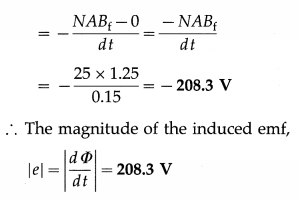 Maharashtra Board Class 12 Physics Important Questions Chapter 12 Electromagnetic Induction 11