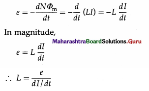 Maharashtra Board Class 12 Physics Important Questions Chapter 12 Electromagnetic Induction 39