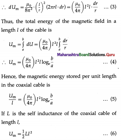 Maharashtra Board Class 12 Physics Important Questions Chapter 12 Electromagnetic Induction 45