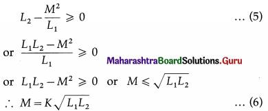 Maharashtra Board Class 12 Physics Important Questions Chapter 12 Electromagnetic Induction 57