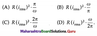 Maharashtra Board Class 12 Physics Important Questions Chapter 13 AC Circuits 49
