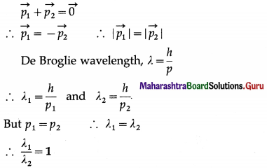 Maharashtra Board Class 12 Physics Important Questions Chapter 14 Dual Nature of Radiation and Matter 34