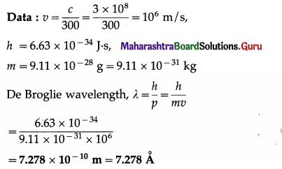 Maharashtra Board Class 12 Physics Important Questions Chapter 14 Dual Nature of Radiation and Matter 35