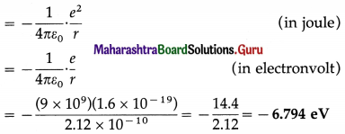 Maharashtra Board Class 12 Physics Important Questions Chapter 15 Structure of Atoms and Nuclei 26