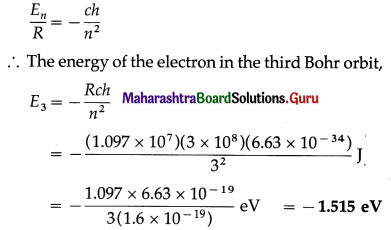 Maharashtra Board Class 12 Physics Important Questions Chapter 15 Structure of Atoms and Nuclei 40