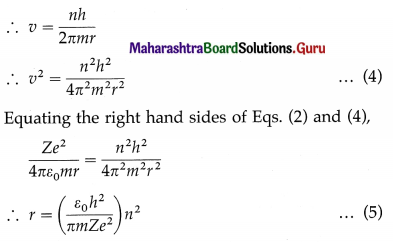 Maharashtra Board Class 12 Physics Important Questions Chapter 15 Structure of Atoms and Nuclei 9
