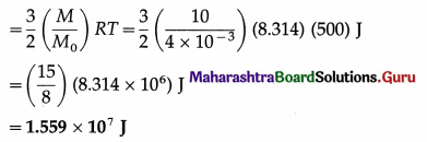 Maharashtra Board Class 12 Physics Important Questions Chapter 3 Kinetic Theory of Gases and Radiation 59