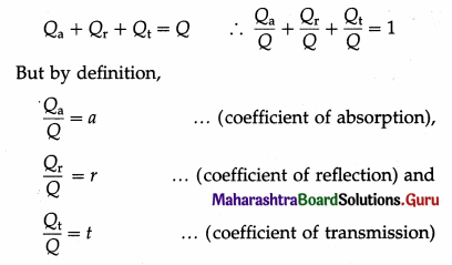 Maharashtra Board Class 12 Physics Important Questions Chapter 3 Kinetic Theory of Gases and Radiation 64