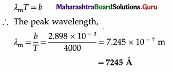 Maharashtra Board Class 12 Physics Important Questions Chapter 3 Kinetic Theory of Gases and Radiation 69