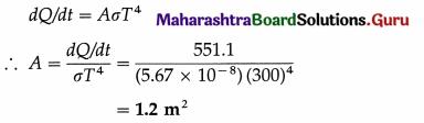 Maharashtra Board Class 12 Physics Important Questions Chapter 3 Kinetic Theory of Gases and Radiation 73