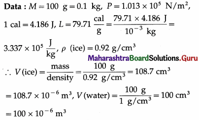 Maharashtra Board Class 12 Physics Important Questions Chapter 4 Thermodynamics 24