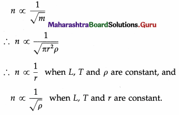 Maharashtra Board Class 12 Physics Important Questions Chapter 6 Superposition of Waves Important Questions 44