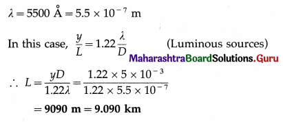 Maharashtra Board Class 12 Physics Important Questions Chapter 7 Wave Optics 155