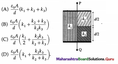 Maharashtra Board Class 12 Physics Important Questions Chapter 8 Electrostatics 103