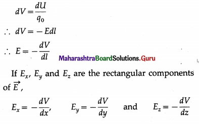 Maharashtra Board Class 12 Physics Important Questions Chapter 8 Electrostatics 11