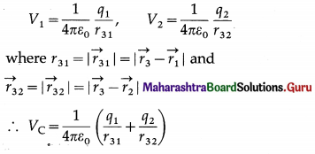 Maharashtra Board Class 12 Physics Important Questions Chapter 8 Electrostatics 30