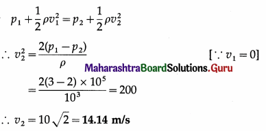 Maharashtra Board Class 12 Physics Solutions Chapter 2 Mechanical Properties of Fluids 34
