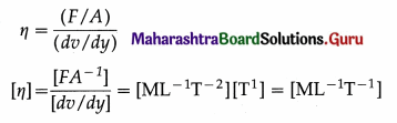 Maharashtra Board Class 12 Physics Solutions Chapter 2 Mechanical Properties of Fluids 99
