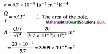 Maharashtra Board Class 12 Physics Solutions Chapter 3 Kinetic Theory of Gases and Radiation 55