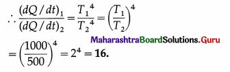 Maharashtra Board Class 12 Physics Solutions Chapter 3 Kinetic Theory of Gases and Radiation 60