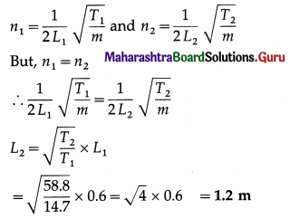 Maharashtra Board Class 12 Physics Solutions Chapter 6 Superposition of Waves 39