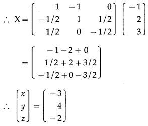 Maharashtra Board 12th Maths Solutions Chapter 2 Matrices Miscellaneous Exercise 2B 20