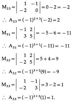 Maharashtra Board 12th Maths Solutions Chapter 2 Matrics Ex 2.2 2