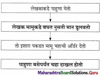 Maharashtra Board Class 11 Marathi Yuvakbharati Solutions Chapter 1 मामू 11
