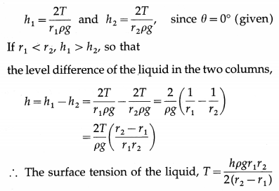 Maharashtra Board Class 12 Physics Important Questions Chapter 2 Mechanical Properties of Fluids 24